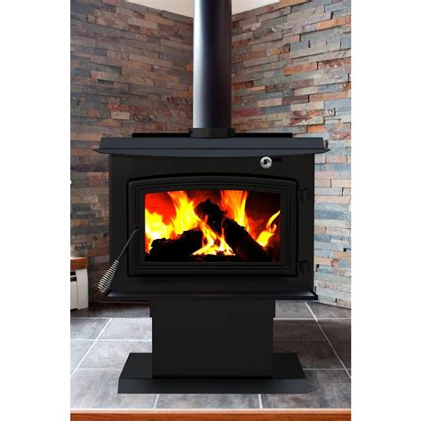 pleasant hearth  sq ft epa certified wood burning stove ws   home depot