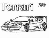 Ferrari Coloring Pages Getcolorings Enzo Pag Color sketch template