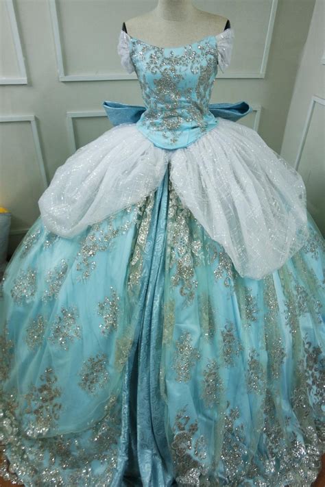 sparkly cinderella dress disney princess cinderella costume etsy