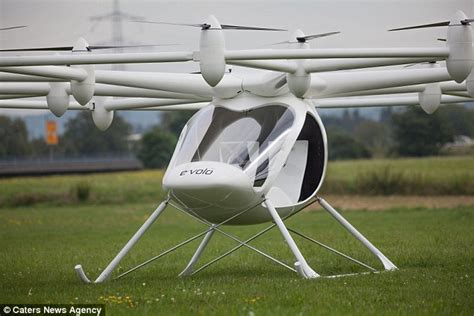 volocopter revealed   personal helicopter   replace  car daily mail