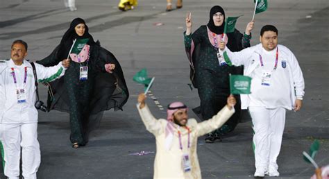 these photos are of the first female saudi arabian olympians in history the atlantic