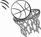 Basketball Coloring Pages Printable Print Color Sports Educativeprintable Via Choose Board sketch template