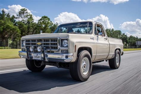 buy   square body chevy truck   hp  period correct  style chevy