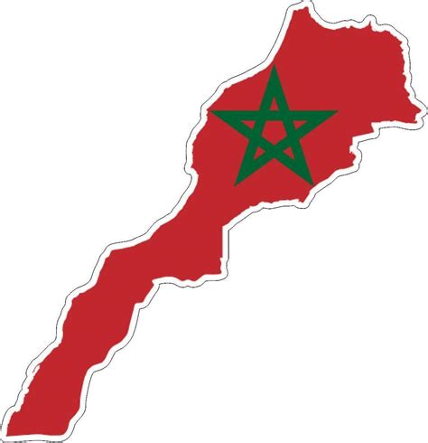 autocollant sticker adhesif voiture vinyle drapeau carte maroc marocain fruugo ca