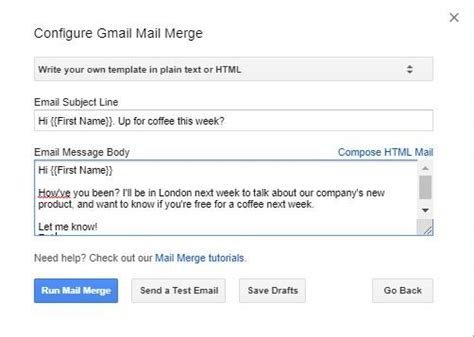 How To Send A Mail Merge In Gmail Make Tech Easier