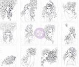 Dividers Princesses Embellishments Planners sketch template