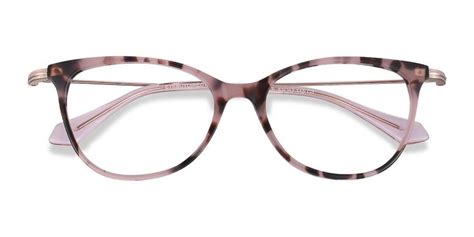 idylle cat eye pink tortoise frame glasses for women eyebuydirect