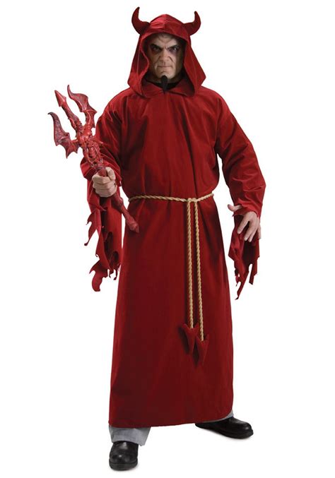 Mens Lord Devil Costume Adult Devil Halloween Costume