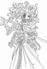 Medusa Coloring Drawing Awesome Pages Color Netart Popular Coloringhome sketch template