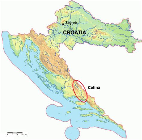 E Karta Hrvatske Karta