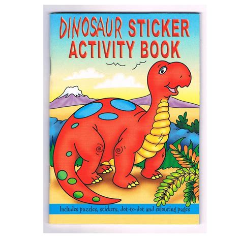 dinosaur sticker activity book