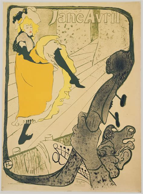 Jane Avril Henri De Toulouse Lautrec 32 88 15 Work Of Art