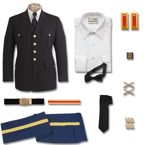 mens army service short sleeve uniform asu dress bright white shirt  sizes