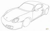 Porsche 911 Coloring Pages Printable Logo Template Getdrawings Drawing sketch template
