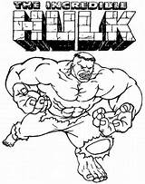 Hulk Coloring Pages Incredible Smash Drawing Face Getdrawings Netart sketch template