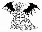 Coloring Giratina Pages Getcolorings Getdrawings sketch template