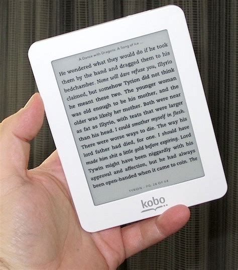 official kobo     tablets  digital reader