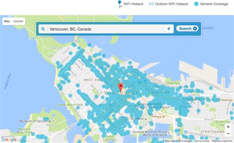 top 5 shaw go wifi hotspots in downtown vancouver