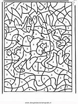 Malen Punkten Puntini Colora Zahlen Malvorlage Spiele Malvorlagen sketch template