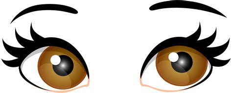 Brown Eyes Clipart Free Download On Clipartmag