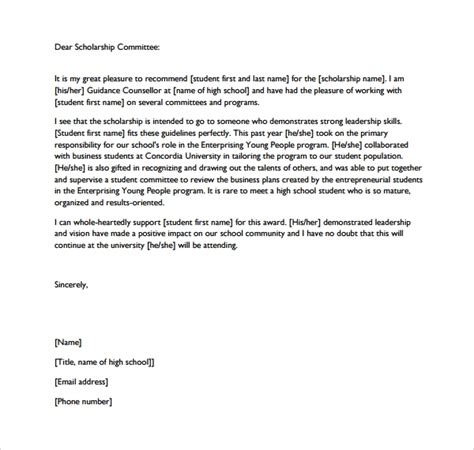 sample student reference letter   documents   word