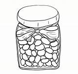 Coloring Jelly Clipart Bean Clip Pages Beans Printable Jar Colouring Kids Kid Cliparts Comments Sheets Easter Coloringhome Popular Anycoloring Food sketch template