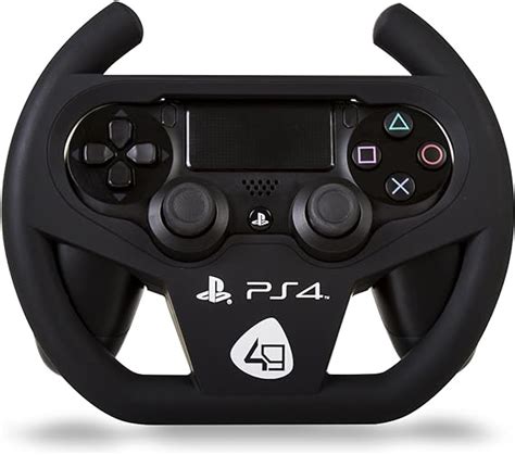 playstation  officially licensed compact racing wheel ps amazoncouk pc video games