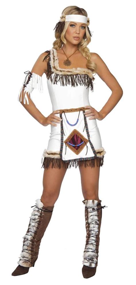 nwt sexy roma cherokee native american chief pocahontas indian princess