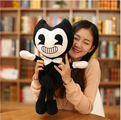 50cm bendy doll and the plush ink machine toys stuffed etsy
