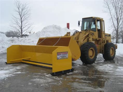 loader snow pusher ft quality welding service