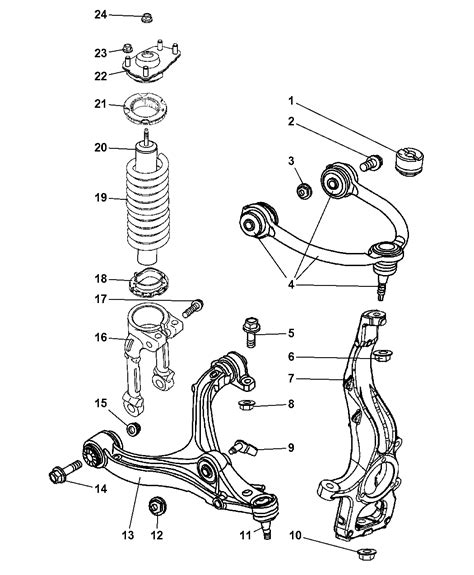 front suspension diagram jeepforumcom