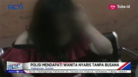 Penari Striptis Nyaris Bugil Saat Ditangkap Polisi Di Makassar Sergap
