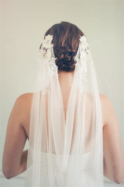 unique bridal headpieces  veils  winter pinterest