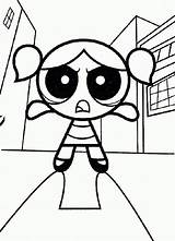 Coloring Powerpuff Pages Girls Girl Printable Kids sketch template