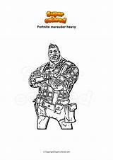 Fortnite Marauder Ausmalbild Supercolored sketch template