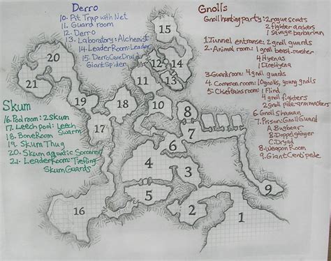 dnd maps  dungeon map