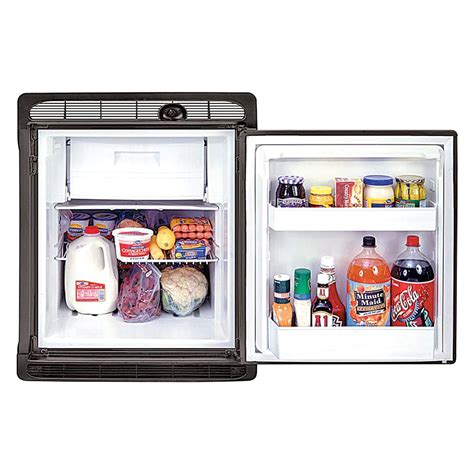 norcold® de0041r 3 6 cu ft black rv refrigerator with freezer