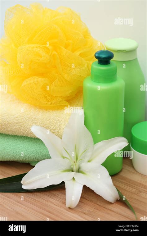 white lily spa  res stock photography  images alamy