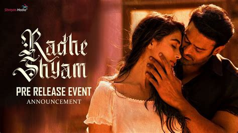 Radhe Shyam Pre Release Event Promo Prabhas Pooja Hegde Shreyas