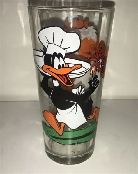 Daffy Duck And Taz 1976 Pepsi Collector Series Glass Warner Bros 14 99