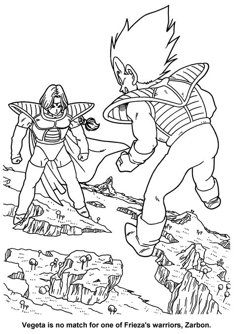 coloring page dragon ball  coloring pages