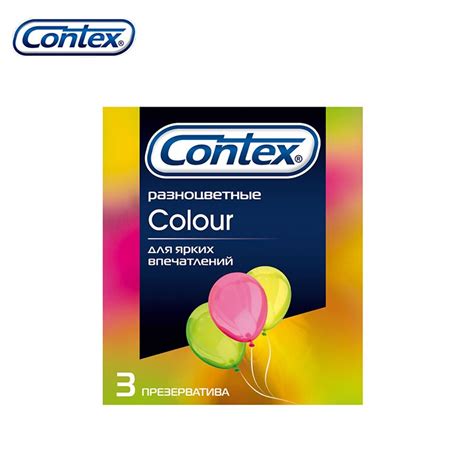 Original Contex Colour Slim Condoms Perfumes And