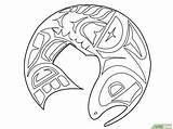 Haida Native sketch template