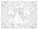 Coloring Pokemon Pages Charizard Adult Adults Windingpathsart Printable Colouring Coloriage Sheets Kids Imprimer Mandala Pikachu Book Squirtle Dessin Pokémon Adulte sketch template
