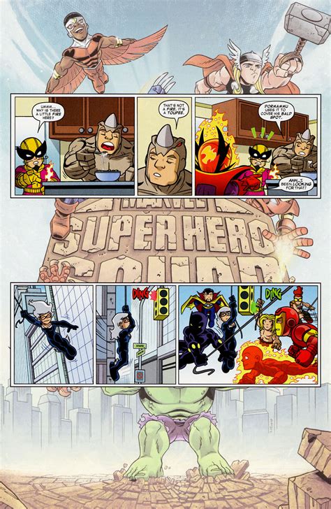 marvel super hero squad issue 4 viewcomic reading comics