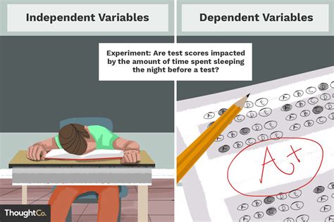 independent  dependent variable examples