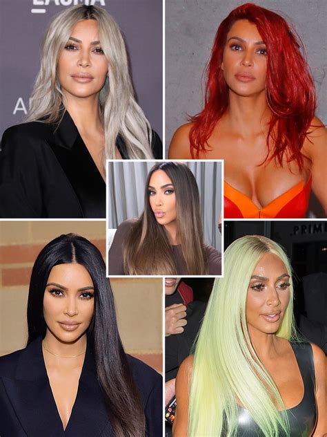You Ll Never Guess Which Hair Color Kim Kardashian Said Is