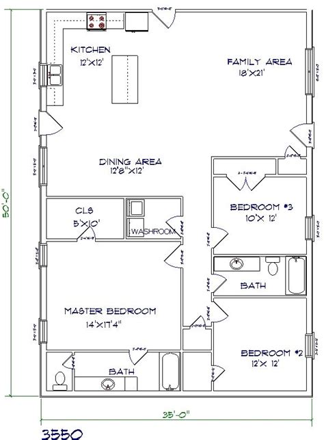bedroom pole barn house floor plans  fact   decade   farmhouse