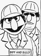 Coloring Sesame Pages Street sketch template
