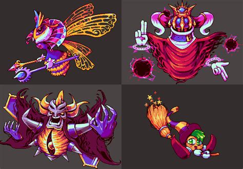 pixeled final bosses rkirby